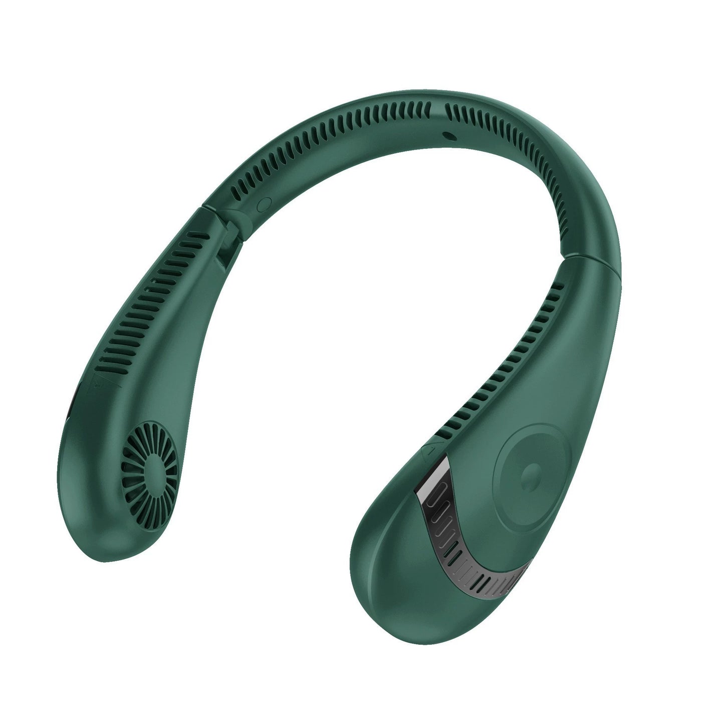 Halterneck Fan USB Bean Bag Outdoor Men's and Women's Halter Digital Display Foldable Mute Student Leaf-Free Halterneck Little Fan